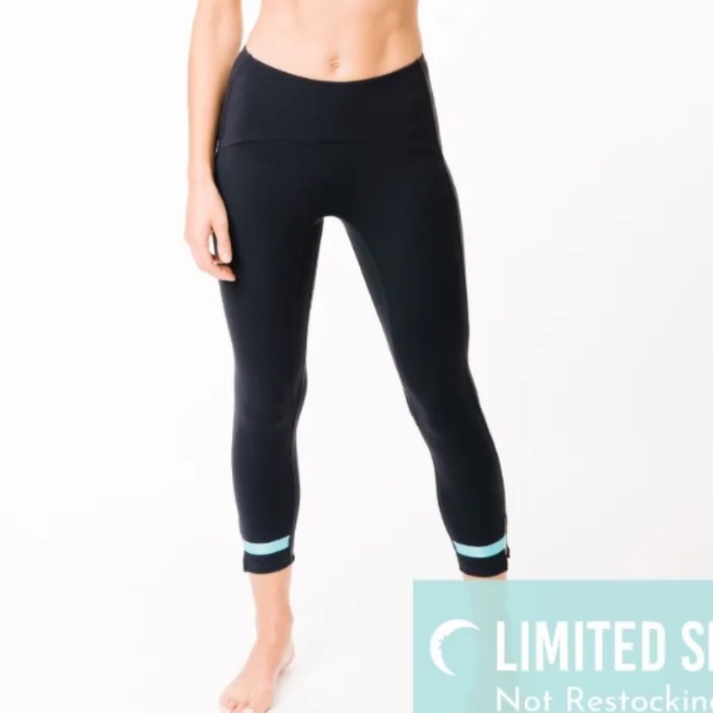 ZYIA Navy Strap Deluxe Hi-rise 7/8 24"